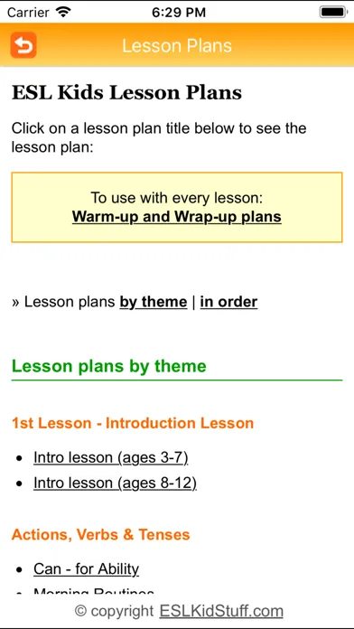 Скриншоты ESL Teachers App