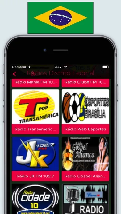 Скриншоты Radios Brazil FM - Live Radio Stations Online