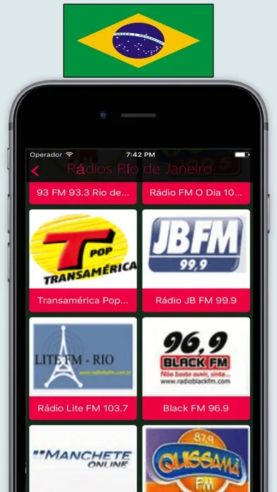 Скриншоты Radios Brazil FM - Live Radio Stations Online