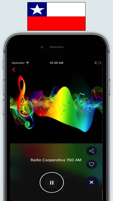 Radio Chile / Chilean Radios Stations Online Live スクリーンショット