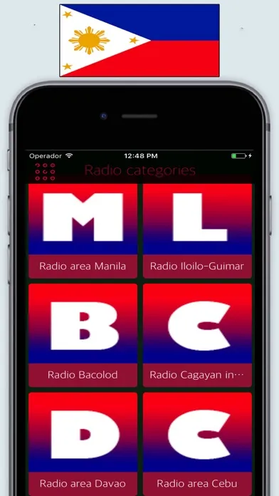 Radio Philippines FM / Live Radyo Stations Online স্ক্রিনশট
