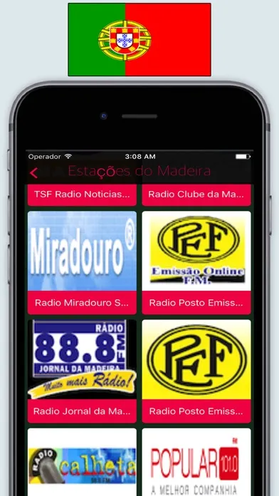 Captures d'écran de Radios Portugal FM / Radio Stations Online Live
