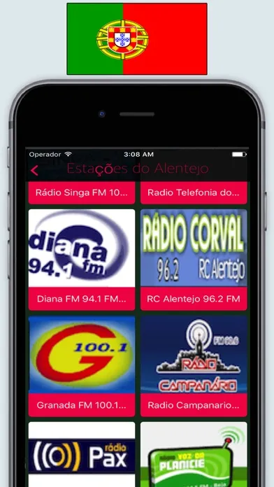 Captures d'écran de Radios Portugal FM / Radio Stations Online Live