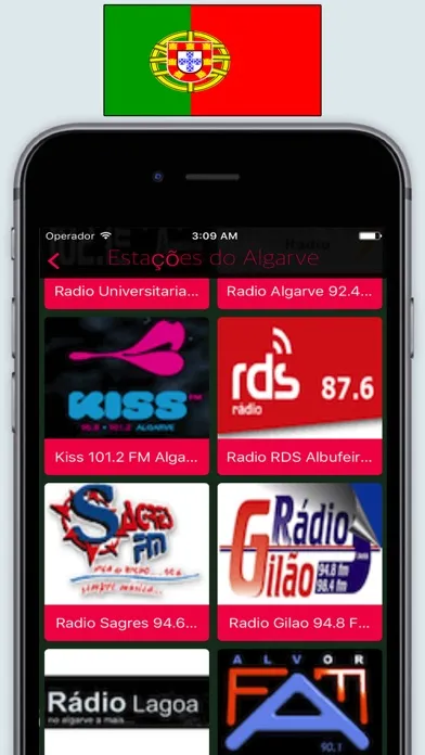 Captures d'écran de Radios Portugal FM / Radio Stations Online Live