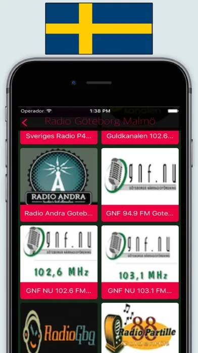 Скриншоты Radio Sweden FM - Live Stream Radios Stations Lite