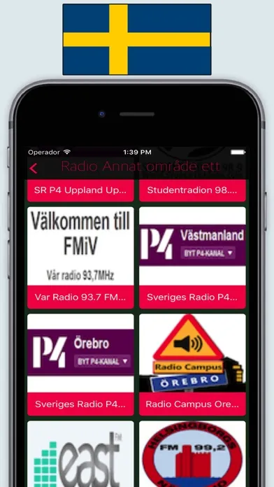Скриншоты Radio Sweden FM - Live Stream Radios Stations Lite
