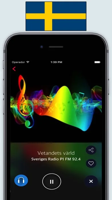 Скриншоты Radio Sweden FM - Live Stream Radios Stations Lite