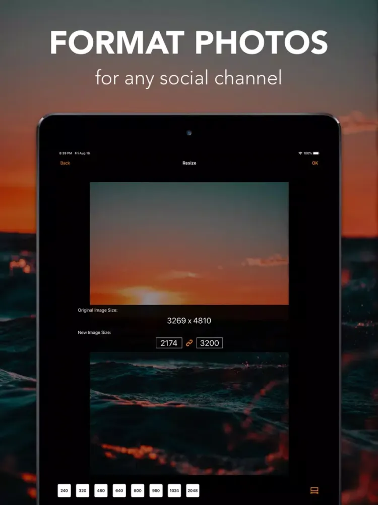 Capturas de pantalla de Photofy: Picture, Image Editor iPad 