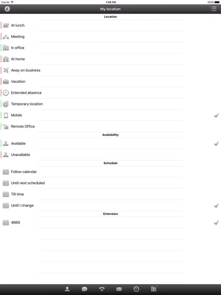 ภาพหน้าจอของ iLink Pro iPad 