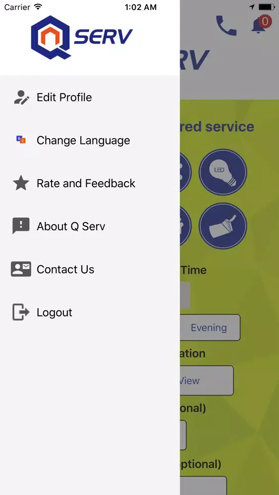 Q Serv سکرین شاٹس