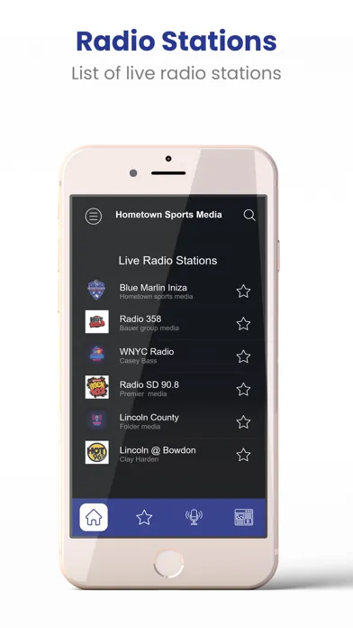 Capturas de pantalla de Hometown Sports Media