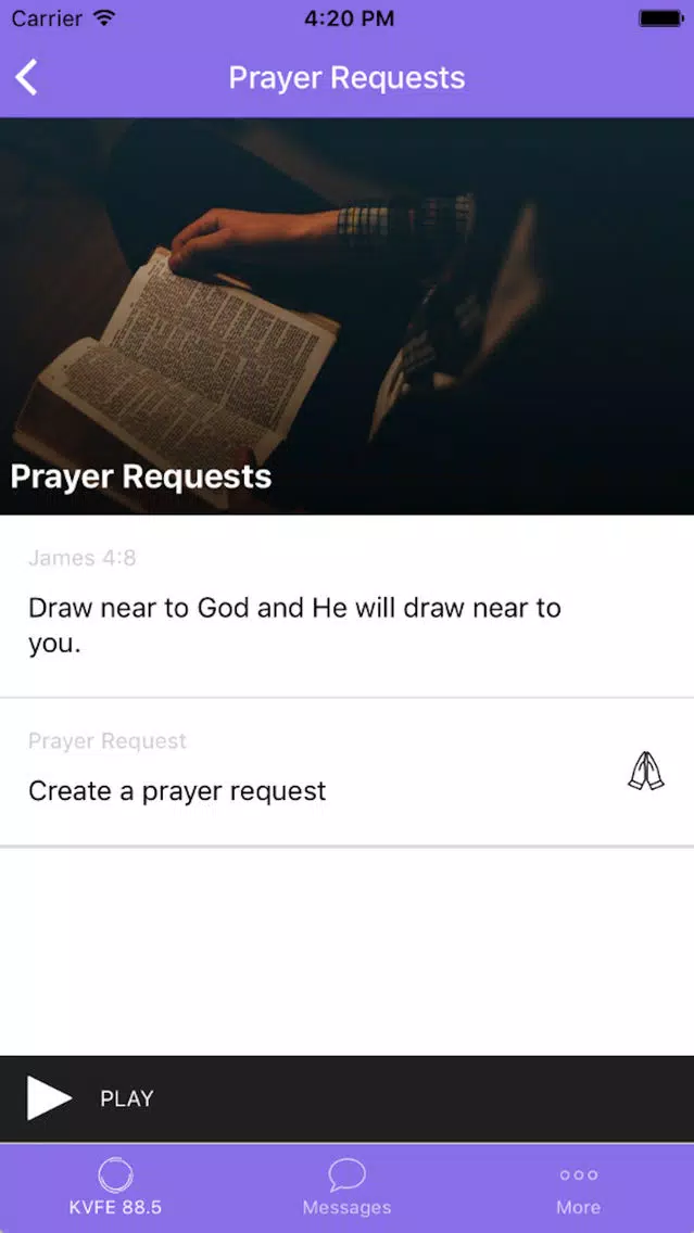 KVFE Christian Radio Screenshots