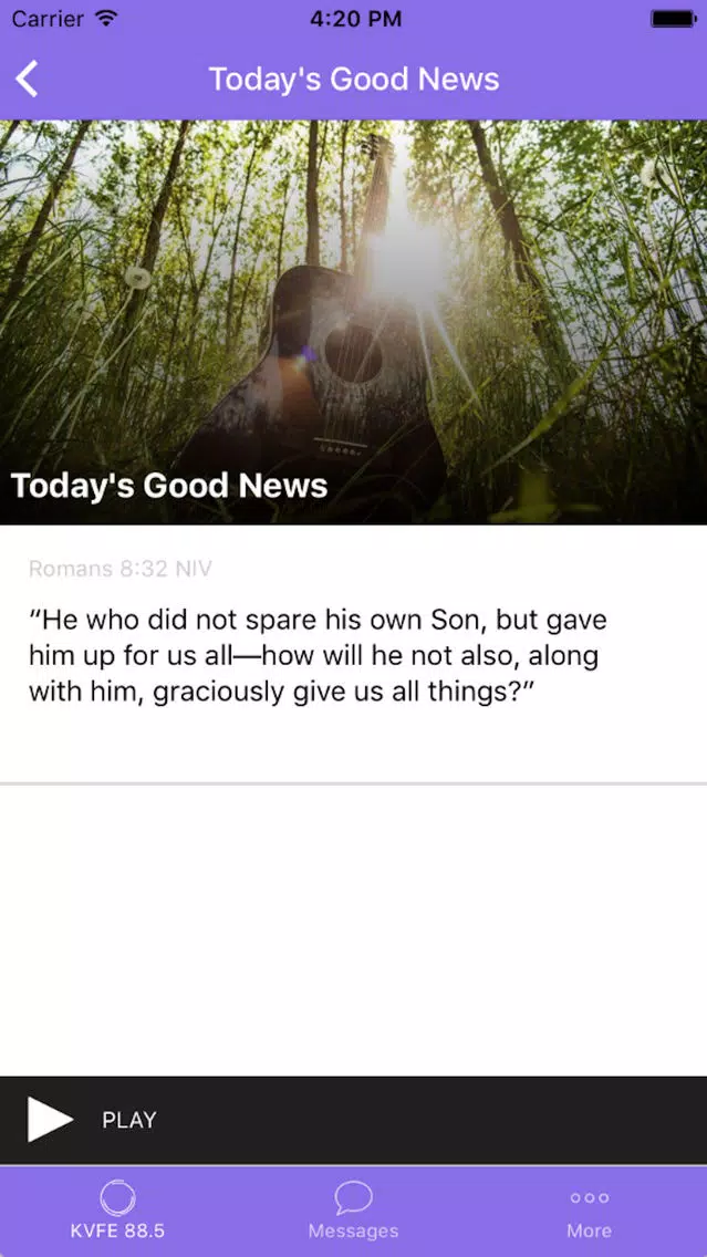 KVFE Christian Radio Screenshots