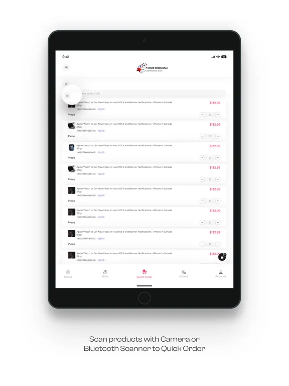 Ảnh chụp màn hình của 7Stars Wholesale B2B iPad 