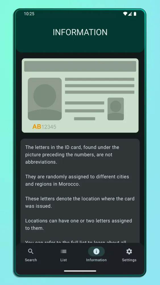 Identity of ID Screenshots