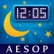 Nursery Clock + Flashlight & breast feeding Timer