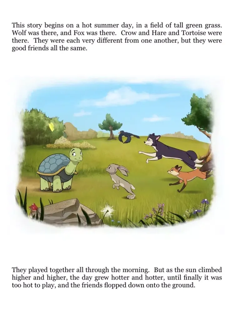 صور Tortoise and Hare: an Animated Aesop Children’s Story Book iPad 