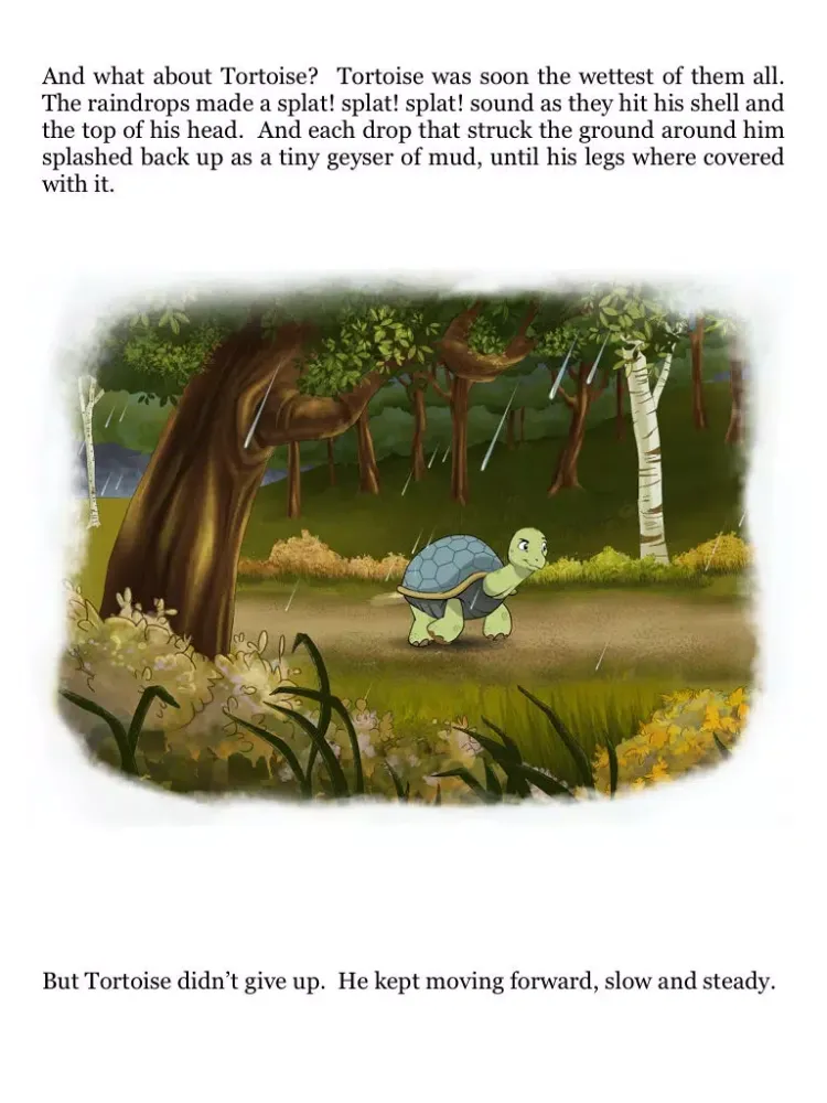 صور Tortoise and Hare: an Animated Aesop Children’s Story Book iPad 