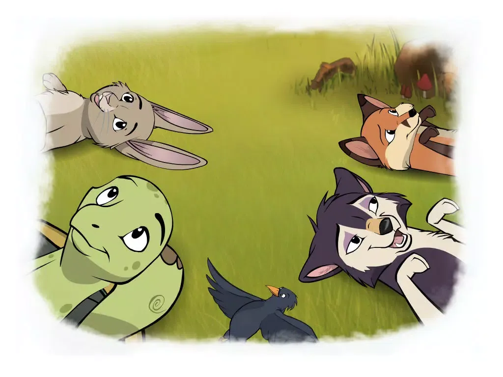 صور Tortoise and Hare: an Animated Aesop Children’s Story Book iPad 