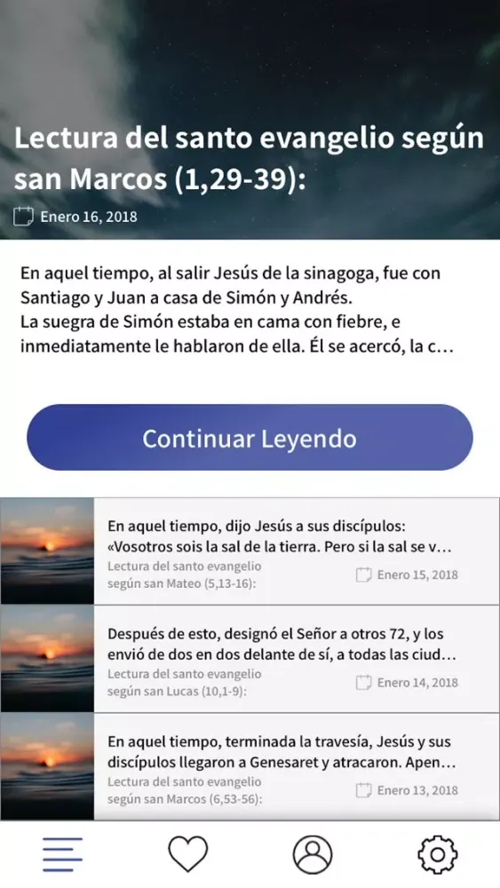 Evangelio de Hoy স্ক্রিনশট