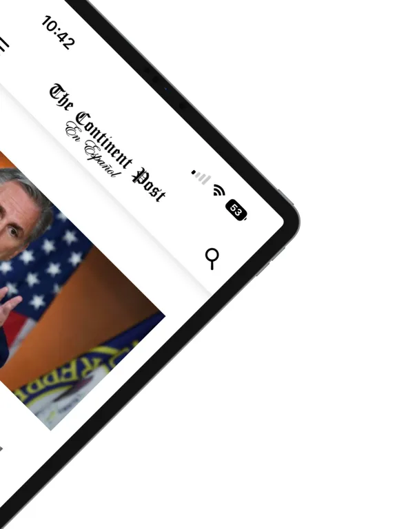 Continent Post Español iPad  سکرین شاٹس