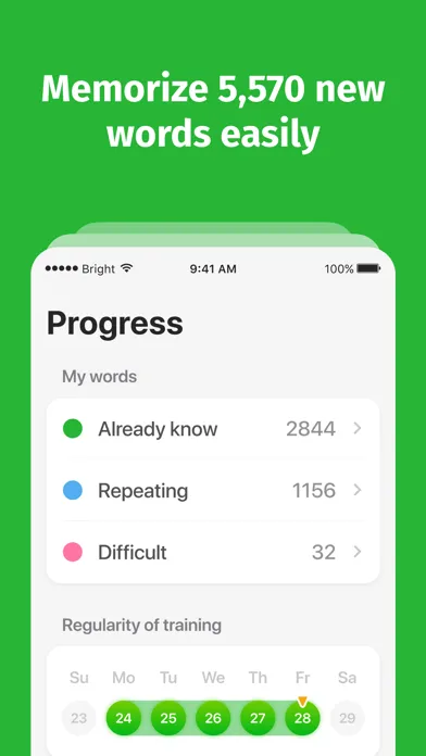 Bright - Spanish for beginners 스크린샷