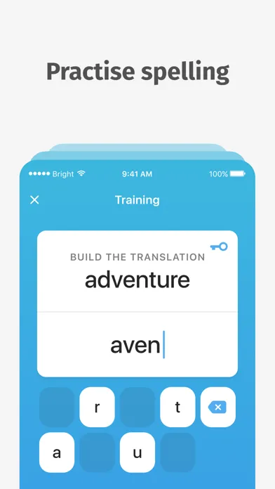 Bright - Spanish for beginners 스크린샷