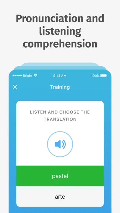 Bright - Spanish for beginners 스크린샷