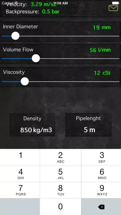 Zrzuty ekranu Reynolds Number Calculator