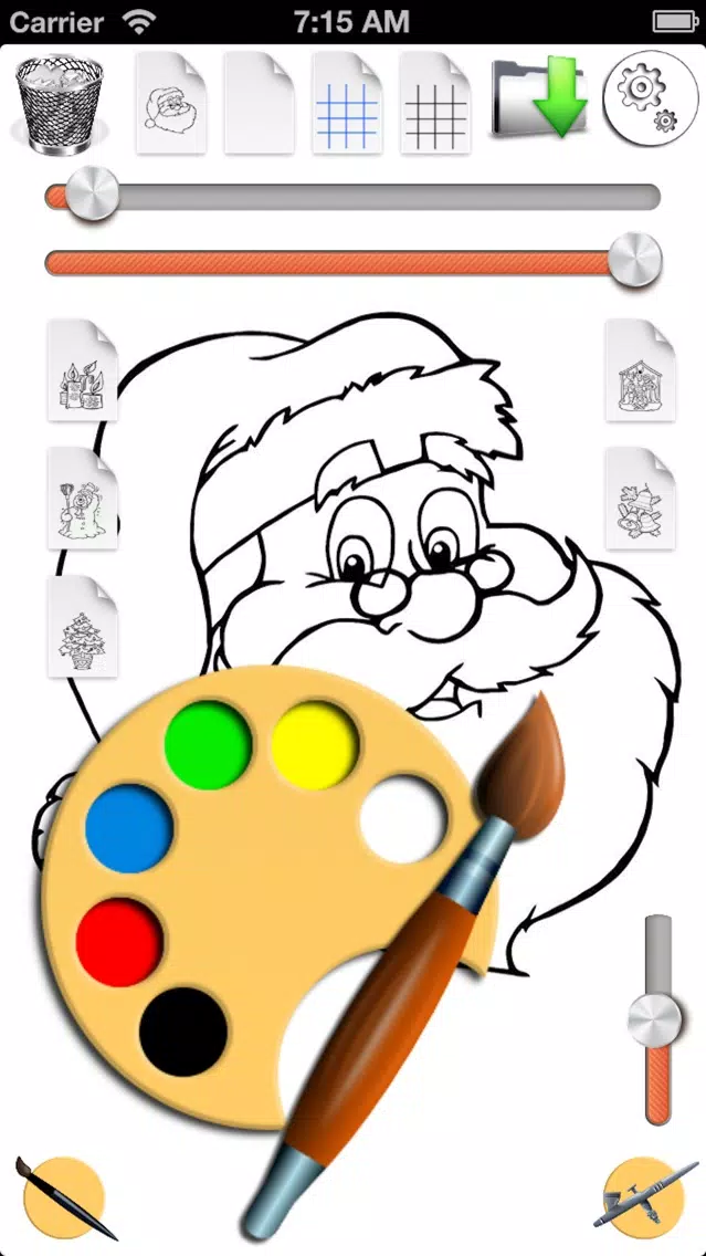 Christmas Coloring - Draw and Paint Screenshots