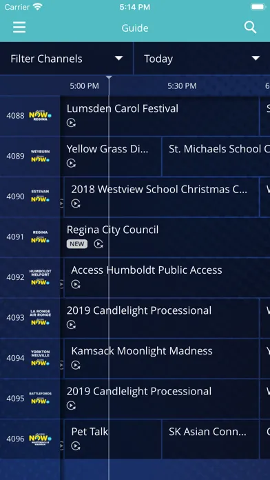 Ảnh chụp màn hình của AccessNow TV