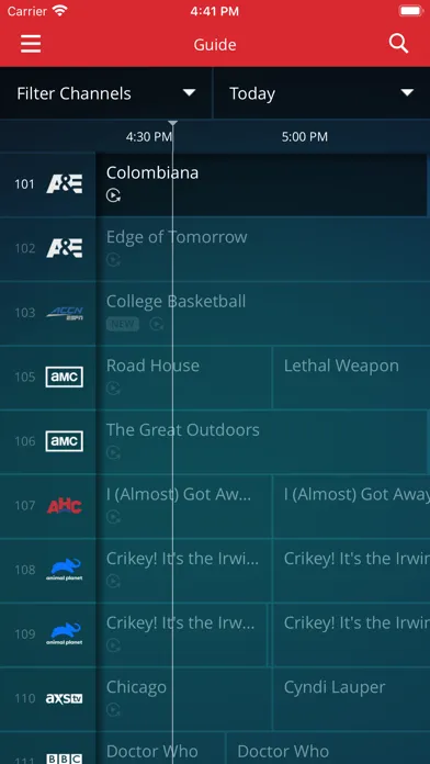 Скриншоты Americable.TV