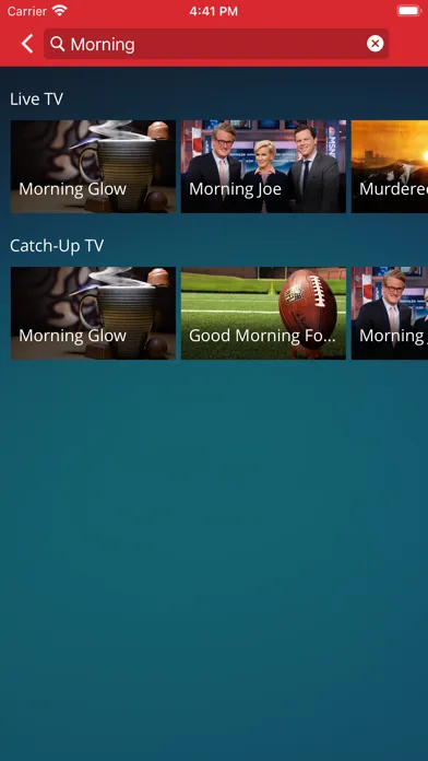 Скриншоты Americable.TV