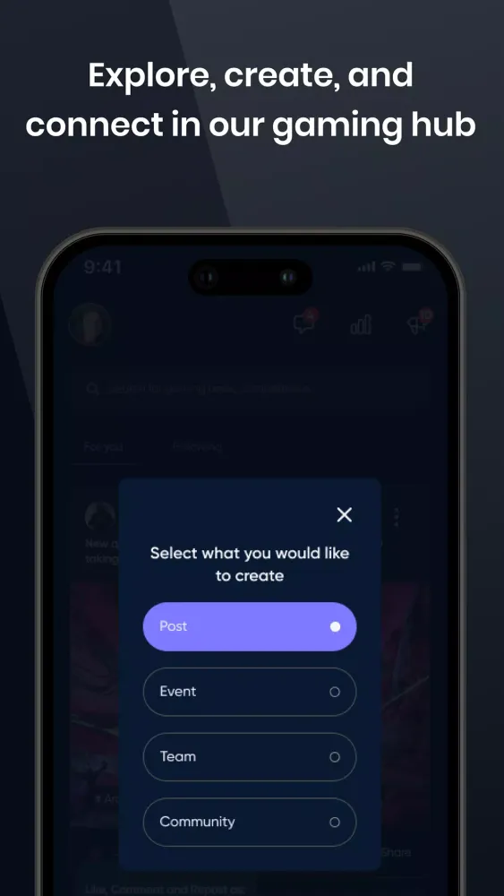 Tangkapan layar Esports NG