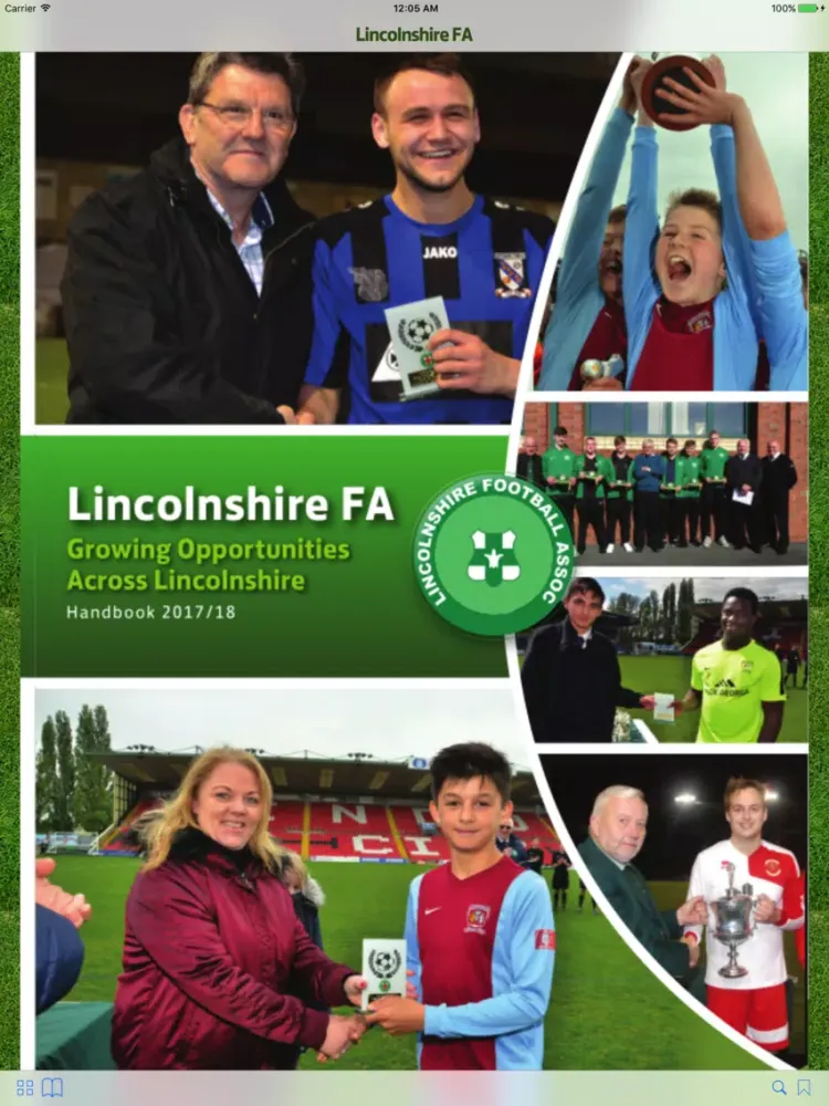 Captures d'écran de Lincolnshire FA iPad 