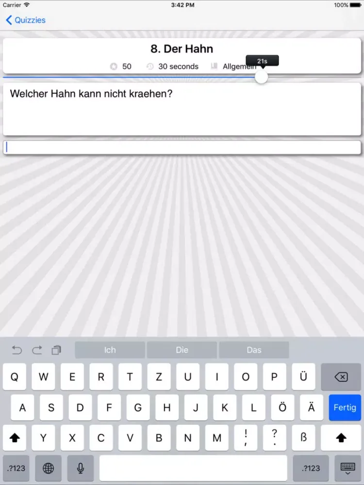 Espoto Quiz iPad  스크린샷
