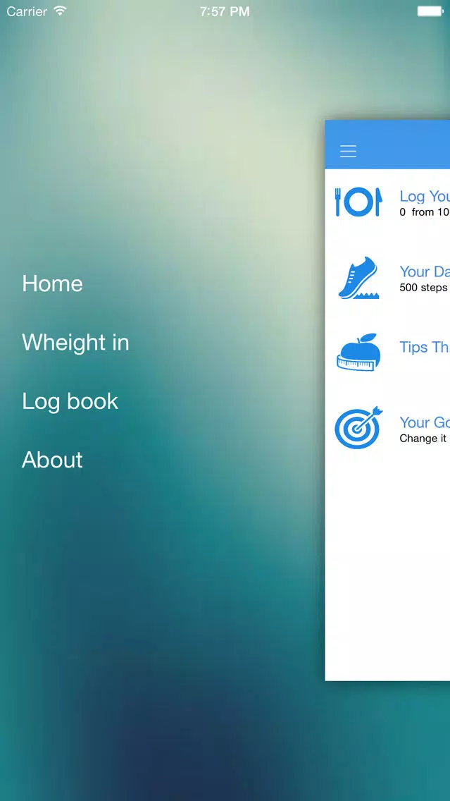 Cali App Screenshots