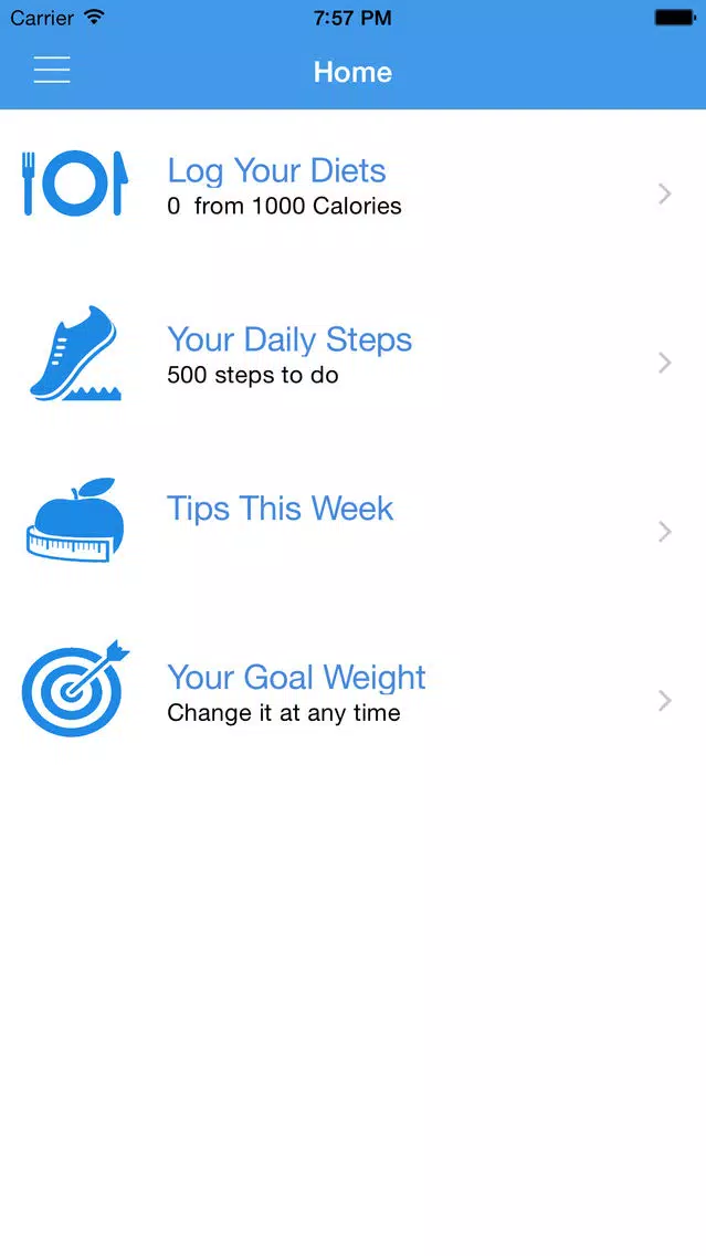 Cali App Screenshots