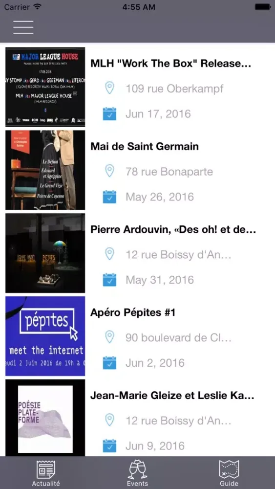 ParisLife 스크린샷