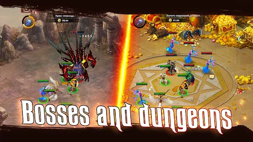 Tangkapan skrin Book of Heroes: collection RPG