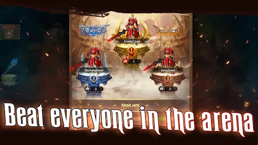 Tangkapan skrin Book of Heroes: collection RPG