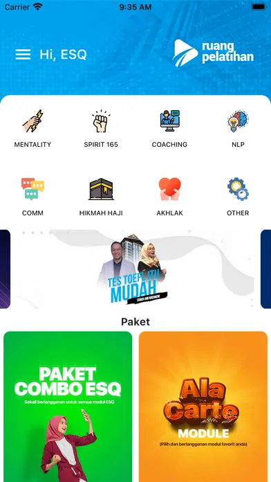 Ruang Pelatihan ESQ Ekran Görüntüleri