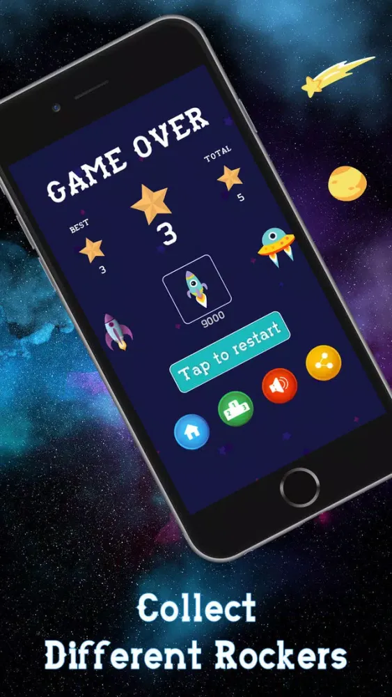 Screenshot di Space Rocker