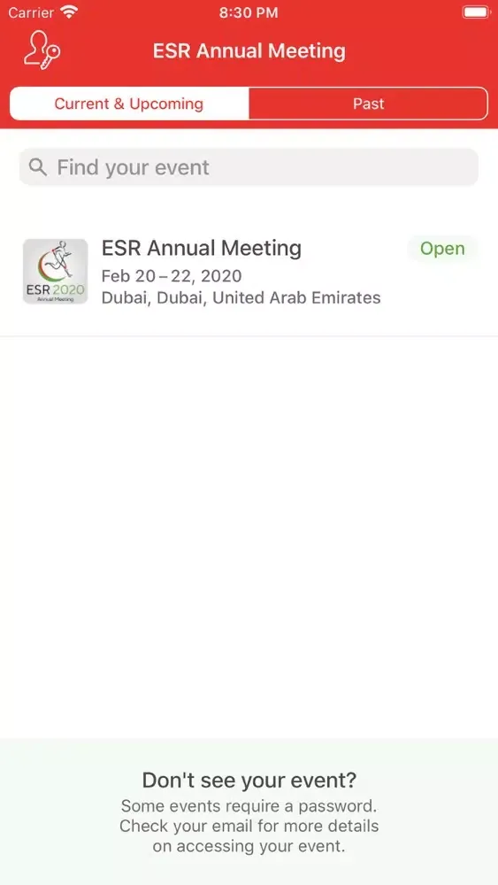 ESR Annual Meeting應用截圖