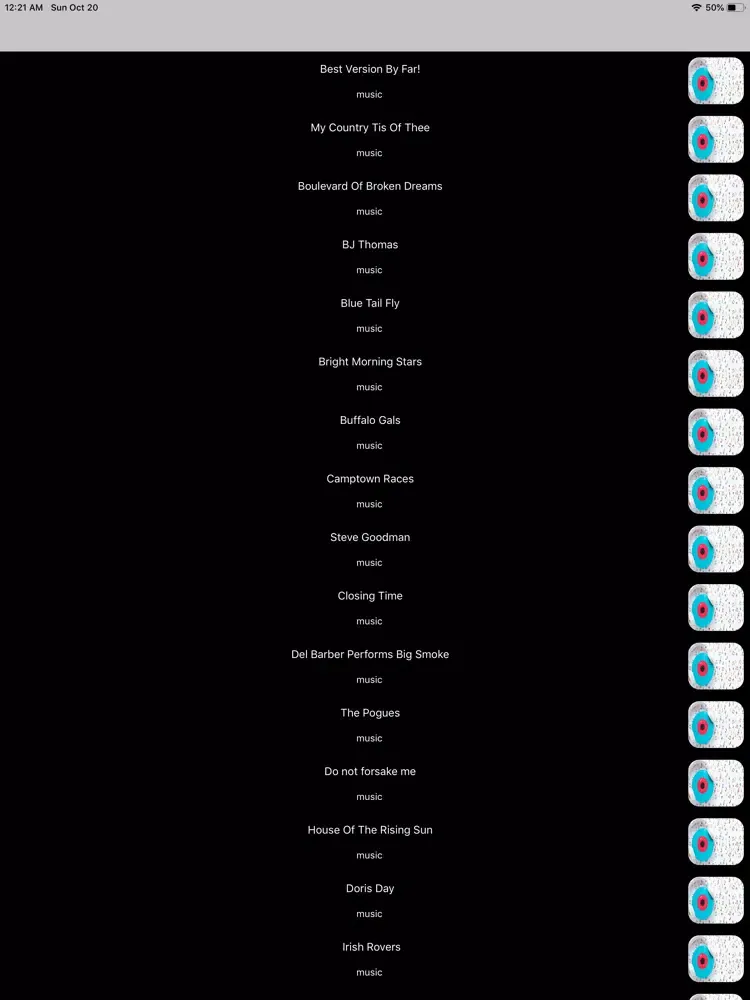 traditional songs offline iPad  Screenshots