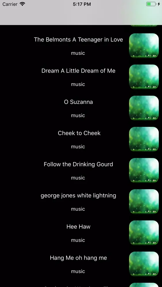 Capturas de tela do Folk Song - offline