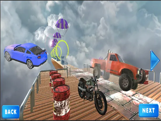 Crazy Ramp Car Stunt Game iPad  Screenshots