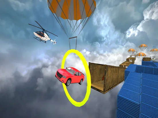 Crazy Ramp Car Stunt Game iPad  Screenshots