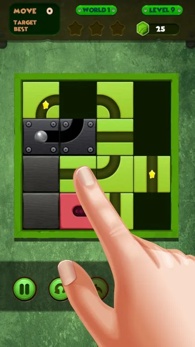 Скриншоты SLIDE PUZZLE UNROLL BALL