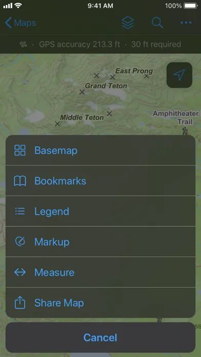 ArcGIS Field Maps スクリーンショット